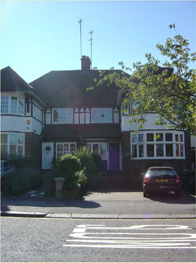 ホームステイ先